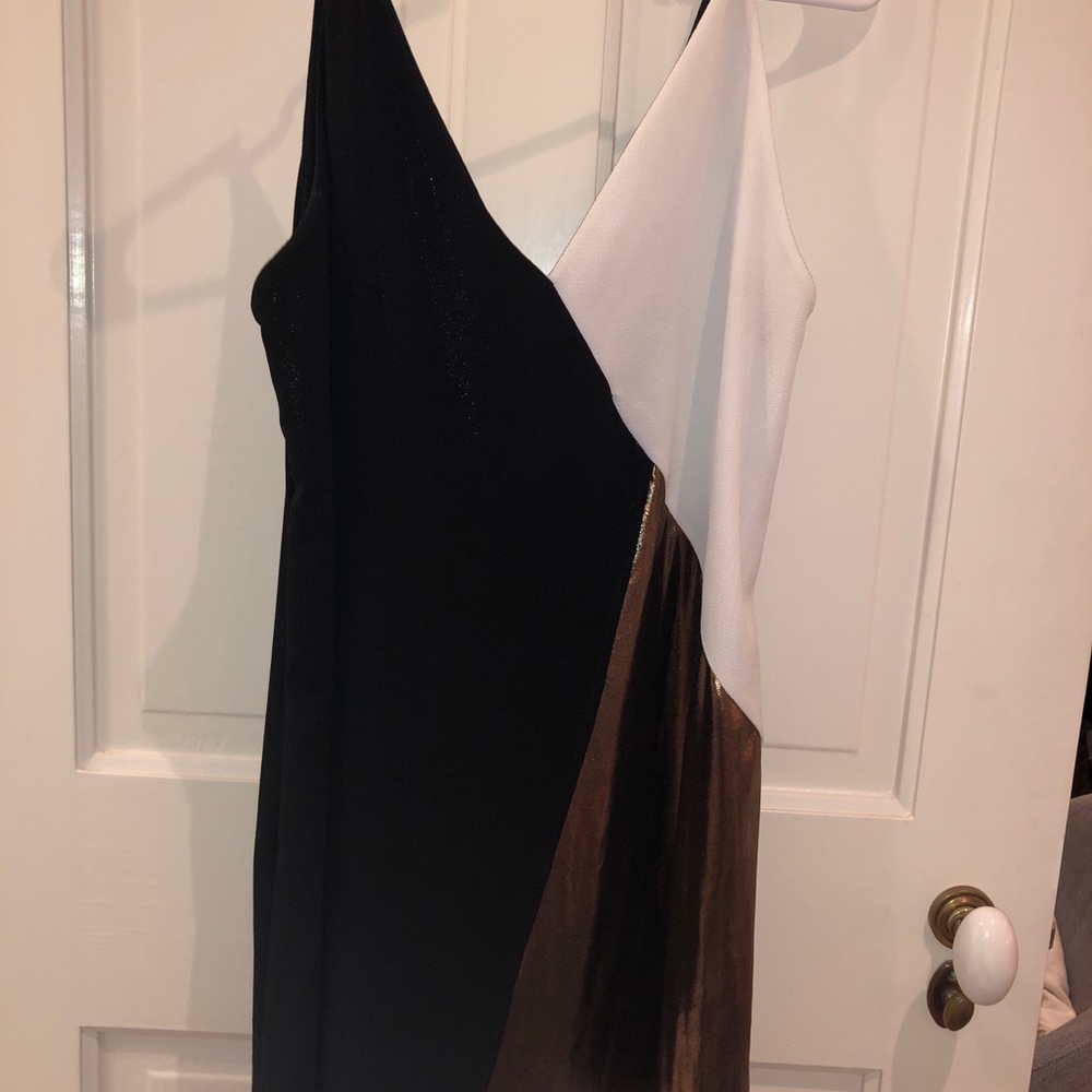 Zara - Color Block Mini Dress